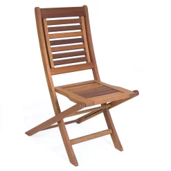 Amazonia Teak Amazonia Parati 2-pc. Outdoor Folding Chair Set