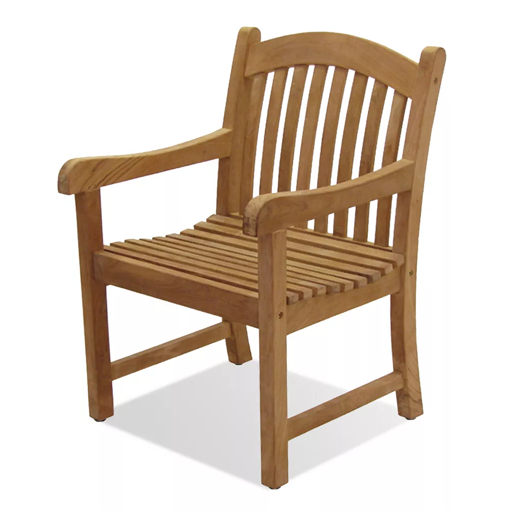 Amazonia Teak 2-pc. Teak Sumbawa Arm Chair Set 5 Amazonia Teak 2-pc. Teak Sumbawa Arm Chair Set - Image 3