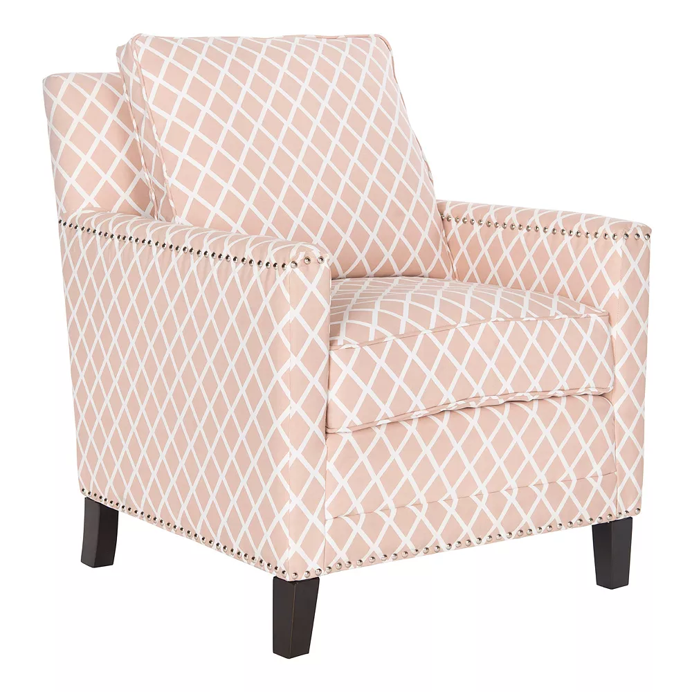 Safavieh Buckler Trellis Club Chair 3 Safavieh Buckler Trellis Club Chair
