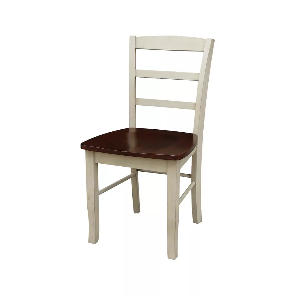 International Concepts Madrid Ladder-Back Dining Chair 2-piece Set 4 International Concepts Madrid Ladder-Back Dining Chair 2-piece Set - Image 2