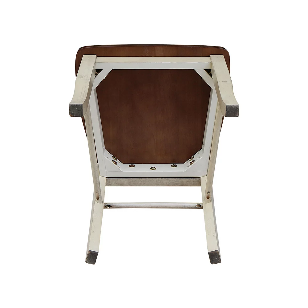 International Concepts Madrid Ladder-Back Dining Chair 2-piece Set 6 International Concepts Madrid Ladder-Back Dining Chair 2-piece Set - Image 4