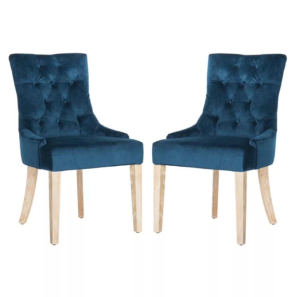 Safavieh Abby Tufted Accent Chair 2-piece Set 4 Safavieh Abby Tufted Accent Chair 2-piece Set - Image 2