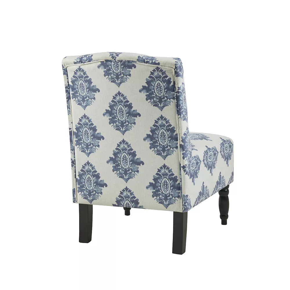Madison Park Lina Button Tufted Upholstered Armless Accent Chair 7 Madison Park Lina Button Tufted Upholstered Armless Accent Chair - Image 5