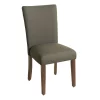 HomePop Parson Dining Chair 2 HomePop Parson Dining Chair -Zuo Modern Shop 2675686 Light Gray