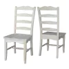International Concepts Magnolia Dining Chair 2-piece Set -Zuo Modern Shop 2764366