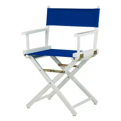 Casual Home 18" White Finish Director's Chair