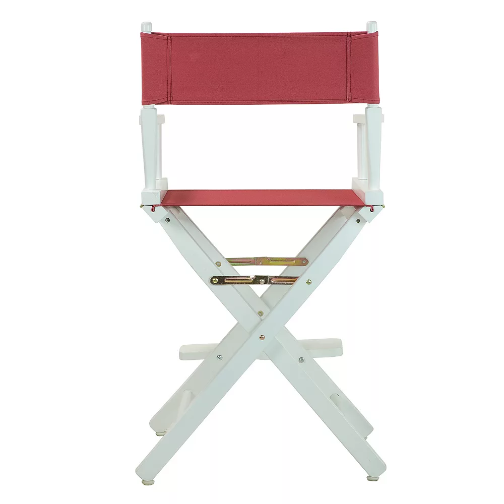Casual Home 24" White Finish Director's Chair 5 Casual Home 24" White Finish Director's Chair - Image 3