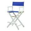 Casual Home 24" White Finish Director's Chair 1 Casual Home 24" White Finish Director's Chair -Zuo Modern Shop 2781111 Royal Blue