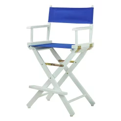 Casual Home 24" White Finish Director's Chair