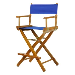 Casual Home 24" Honey Oak Finish Director's Chair