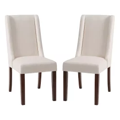 Madison Park Wing Back Dining Chair 2-piece Set