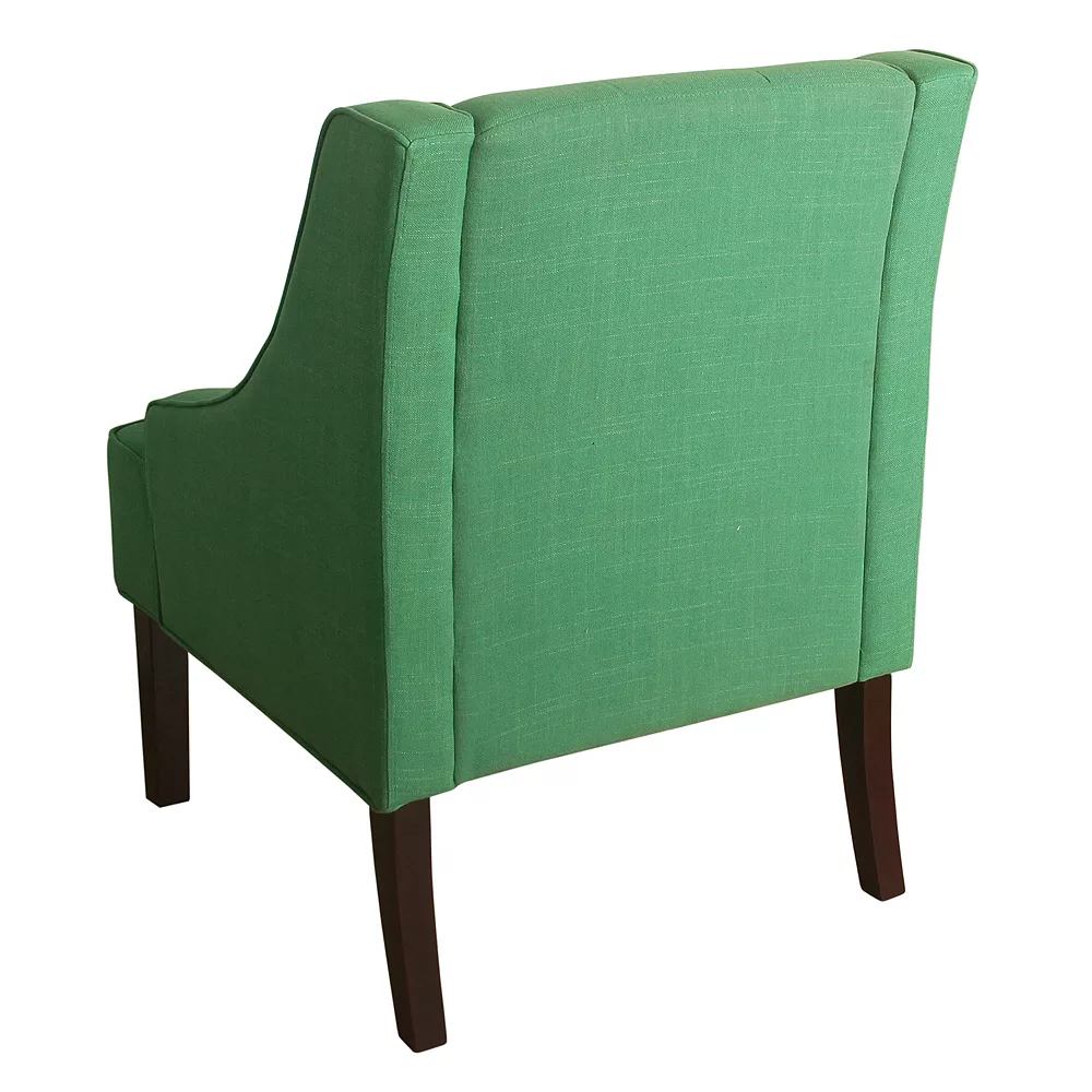 HomePop Kate Tufted Swoop Arm Accent Chair HomePop Kate Tufted Swoop Arm Accent Chair -Zuo Modern Shop 2852727 ALT