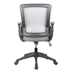 Techni Mobili Mesh Back Faux-Leather Desk Chair 9 Techni Mobili Mesh Back Faux-Leather Desk Chair -Zuo Modern Shop 2861678 ALT3