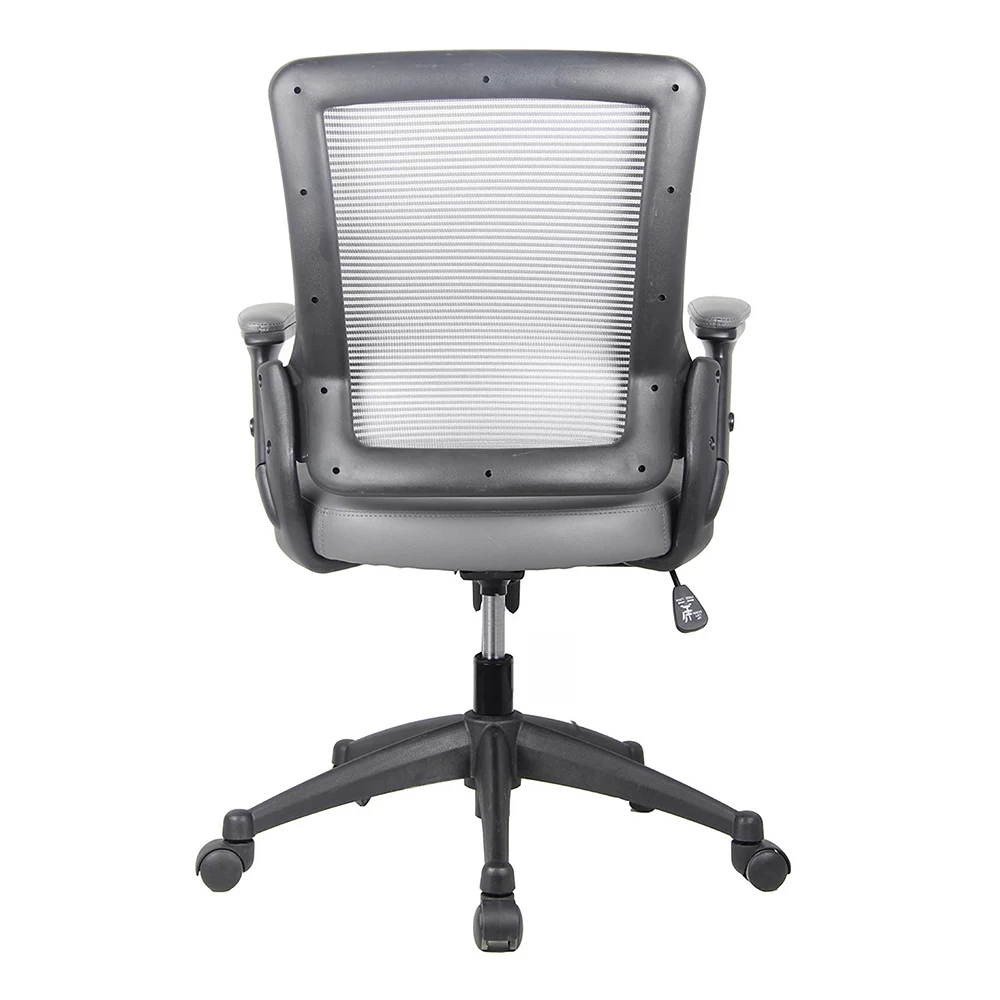 Techni Mobili Mesh Back Faux-Leather Desk Chair 5 Techni Mobili Mesh Back Faux-Leather Desk Chair - Image 3