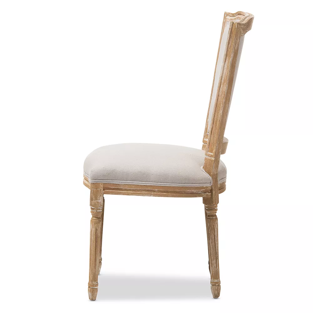 Baxton Studio Cadencia French Country Dining Chair Baxton Studio Cadencia French Country Dining Chair -Zuo Modern Shop 2904551 ALT2