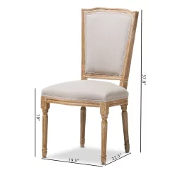 Baxton Studio Cadencia French Country Dining Chair 5 Baxton Studio Cadencia French Country Dining Chair -Zuo Modern Shop 2904551 ALT3