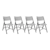 Office Star Products Folding Chair 4-piece Set