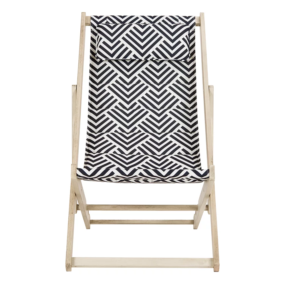 Safavieh Indoor / Outdoor Folding Sling Chair 5 Safavieh Indoor / Outdoor Folding Sling Chair - Image 3