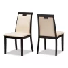 Baxton Studio Beige Modern Dining Chair 2-piece Set -Zuo Modern Shop 3488329