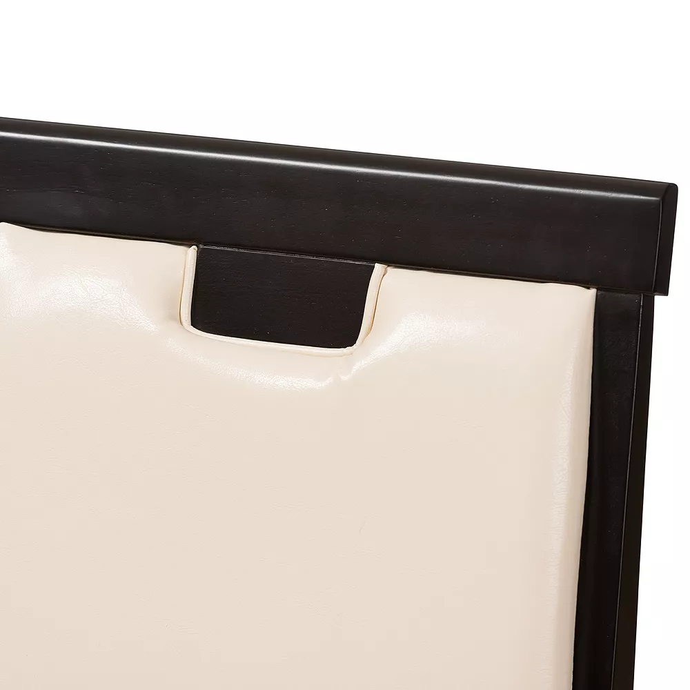 Baxton Studio Beige Modern Dining Chair 2-piece Set 4 Baxton Studio Beige Modern Dining Chair 2-piece Set - Image 2