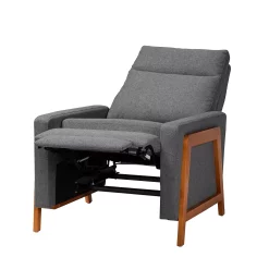 Baxton Studio Mid-Century Lounge Chair Recliner -Zuo Modern Shop 3516259 ALT4