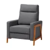 Baxton Studio Mid-Century Lounge Chair Recliner -Zuo Modern Shop 3516259 Gray