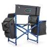 Picnic Time Florida Gators Fusion Backpack Chair With Cooler -Zuo Modern Shop 3550020 Fld Blue