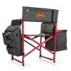 Picnic Time Iowa State Cyclones Fusion Backpack Chair With Cooler 1 Picnic Time Iowa State Cyclones Fusion Backpack Chair With Cooler -Zuo Modern Shop 3550550 Isu Red