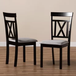 Baxton Studio Rosie Gray 2-pc. Dining Chair Set -Zuo Modern Shop 3606093 ALT5