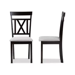 Baxton Studio Rosie Gray 2-pc. Dining Chair Set -Zuo Modern Shop 3606093 ALT9