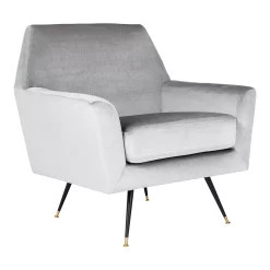 Safavieh Nynette Velvet Retro Mid Century Accent Chair