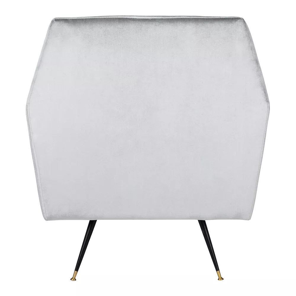 Safavieh Nynette Velvet Retro Mid Century Accent Chair 5 Safavieh Nynette Velvet Retro Mid Century Accent Chair - Image 3