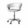 Linon Gas Lift Desk Chair 2 Linon Gas Lift Desk Chair -Zuo Modern Shop 3765334 White