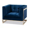 Baxton Studio Ambra Chair 1 Baxton Studio Ambra Chair -Zuo Modern Shop 3793572 Navy