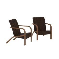 Cosco Outdoor Living SmartWick Lounge Chair 2-piece Patio Set