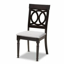 Baxton Studio Lucie Dining Chair 4-Piece Set 4 Baxton Studio Lucie Dining Chair 4-Piece Set -Zuo Modern Shop 3947227 ALT10