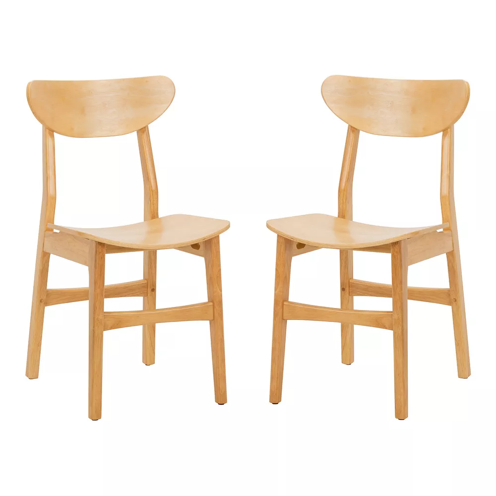 Safavieh Lucca Retro Dining Chair 2-piece Set 3 Safavieh Lucca Retro Dining Chair 2-piece Set