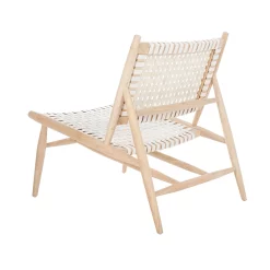Safavieh Soleil Leather Woven Accent Chair 9 Safavieh Soleil Leather Woven Accent Chair -Zuo Modern Shop 3973247 ALT3