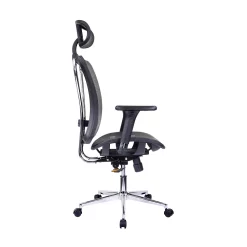 Techni Mobili High-Back Executive Black Mesh Office Chair -Zuo Modern Shop 3976417 ALT2