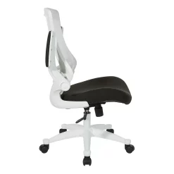 Office Star Products White Screen Back Manager Chair -Zuo Modern Shop 4265302 ALT4