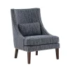 Madison Park Glenmoor High Back Upholstery Accent Chair 2 Madison Park Glenmoor High Back Upholstery Accent Chair -Zuo Modern Shop 4322482 Navy