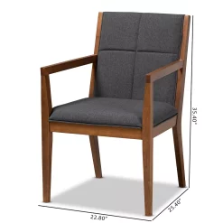 Baxton Studio Theresa Chair -Zuo Modern Shop 4481539 ALT9
