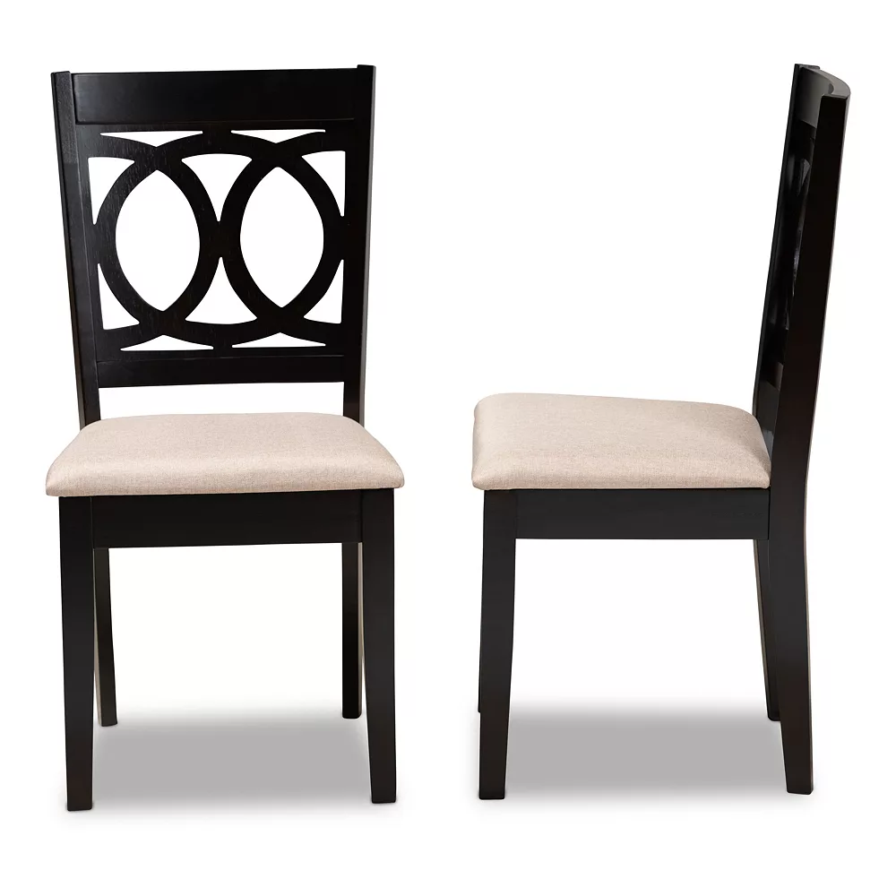 Baxton Studio Lenoir Dining Chair 2-piece Set 4 Baxton Studio Lenoir Dining Chair 2-piece Set - Image 2