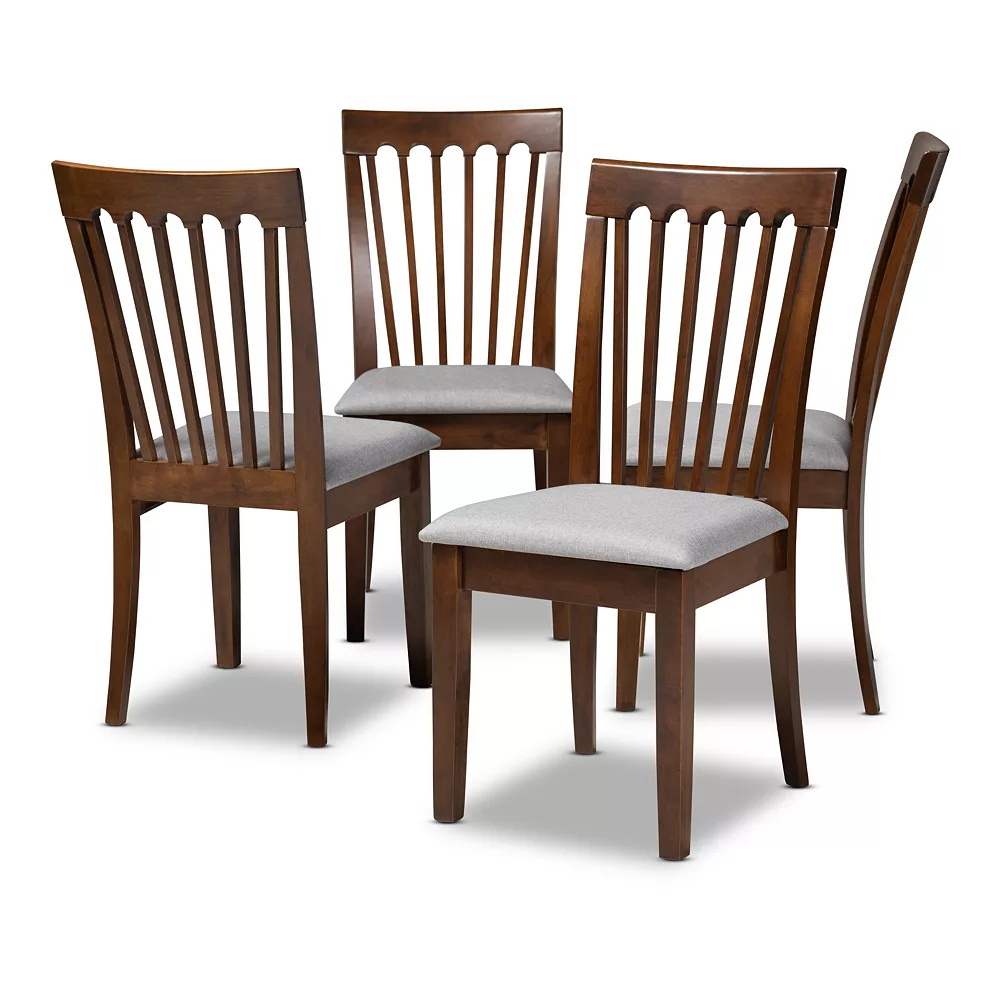 Baxton Studio Minette Dining Chair 4-piece Set 3 Baxton Studio Minette Dining Chair 4-piece Set