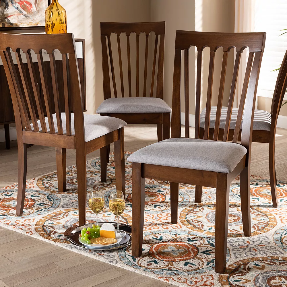 Baxton Studio Minette Dining Chair 4-piece Set 4 Baxton Studio Minette Dining Chair 4-piece Set - Image 2
