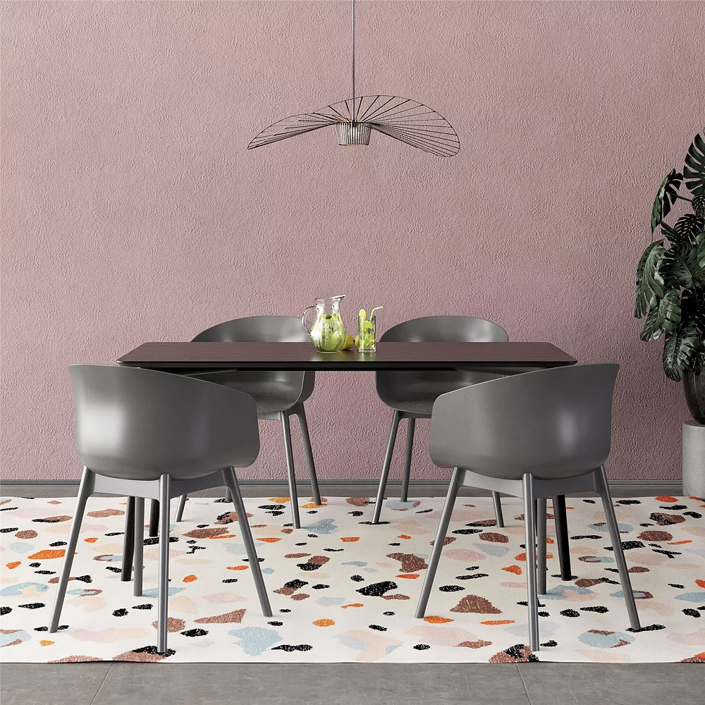 Novogratz Poolside York Indoor / Outdoor Dining Chair 2-piece Set 5 Novogratz Poolside York Indoor / Outdoor Dining Chair 2-piece Set - Image 3