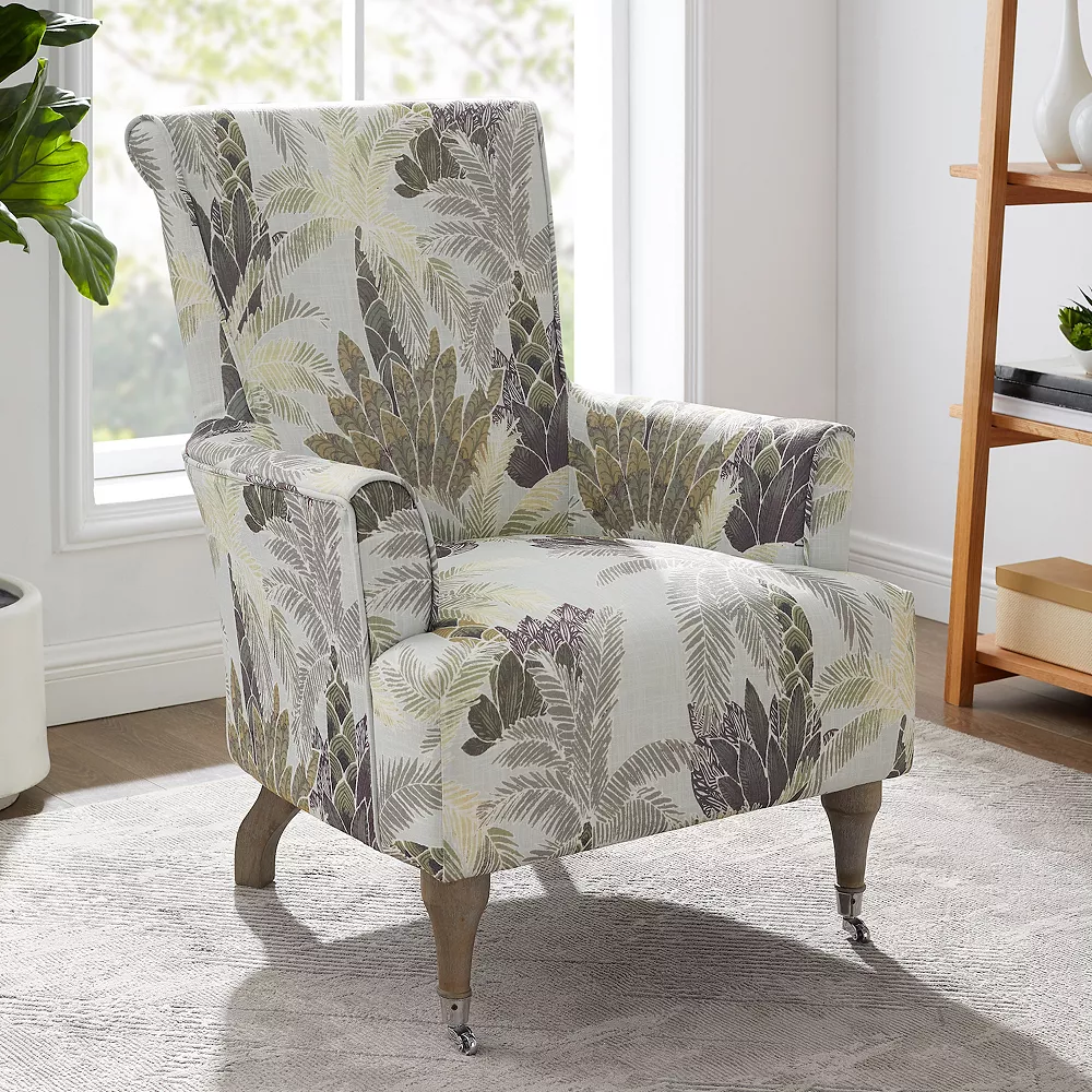 Linon Junnell Leaf Arm Chair 4 Linon Junnell Leaf Arm Chair - Image 2