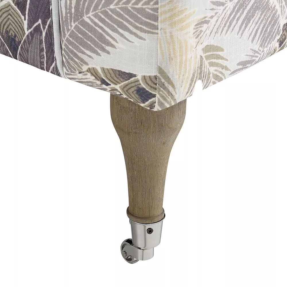 Linon Junnell Leaf Arm Chair 6 Linon Junnell Leaf Arm Chair - Image 4