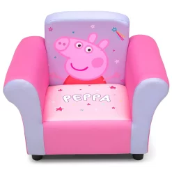 Delta Children Peppa Pig Upholstered Chair 9 Delta Children Peppa Pig Upholstered Chair -Zuo Modern Shop 4601564 ALT5