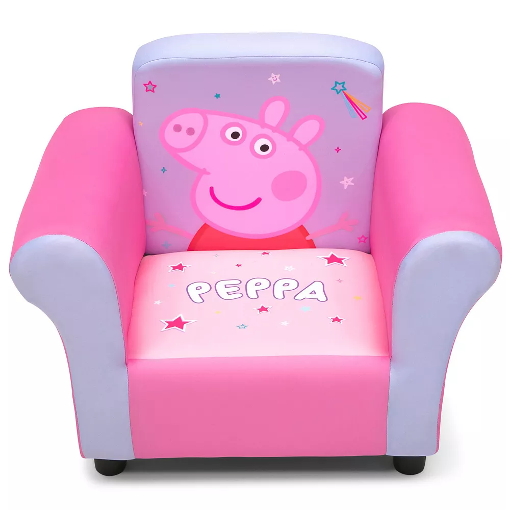 Delta Children Peppa Pig Upholstered Chair 5 Delta Children Peppa Pig Upholstered Chair - Image 3